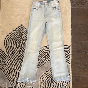 Mother insider crop step fray sz 24 Sexico Mexico denim Jeans